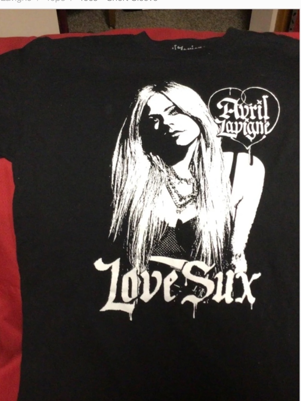 Avril Lavigne tshirt